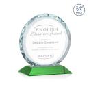 Centura Green Circle Crystal Award