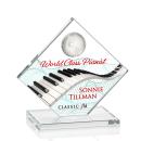 Ferrand Full Color Clear Diamond Crystal Award