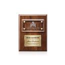 Gossamer Plaque - Walnut/Gold