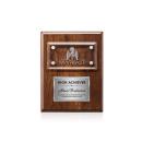 Gossamer Plaque - Walnut/Silver