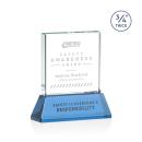 Terra Sky Blue on Newhaven Square / Cube Crystal Award
