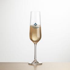 Laurent Flute - Imprinted - Champagne Flutes