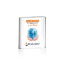 Merit Full Color Rectangle Crystal Award