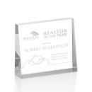 Lansing Clear (Horiz) Rectangle Acrylic Award