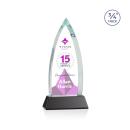 Shildon Full Color Black on Newhaven Peaks Crystal Award