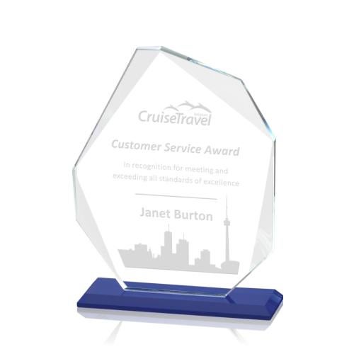 Awards and Trophies - Crystal Awards - Durham Polygon Crystal Award