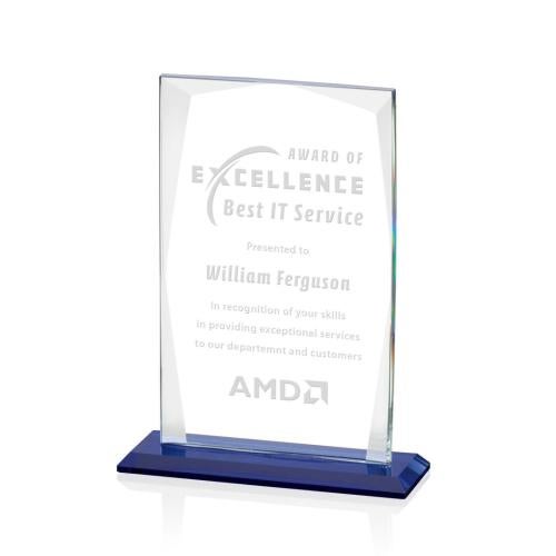 Awards and Trophies - Crystal Awards - Arianna Rectangle Crystal Award