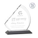 Nantucket Black Peaks Crystal Award