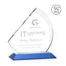 Nantucket Blue Peaks Crystal Award