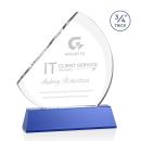Nantucket Blue on Newhaven Peaks Crystal Award