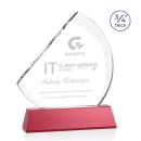 Nantucket Red on Newhaven Peaks Crystal Award
