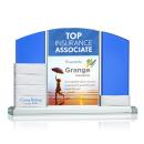 Blue, Chrome, Clear;Blue