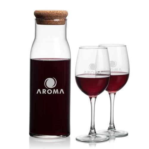 Corporate Gifts - Barware - Carafes - Aviston Carafe & Connoisseur Wine