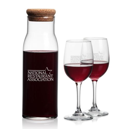 Corporate Gifts - Barware - Carafes - Aviston Carafe & Farnham Wine