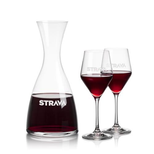 Corporate Gifts - Barware - Carafes - Barham Carafe & Bengston Wine