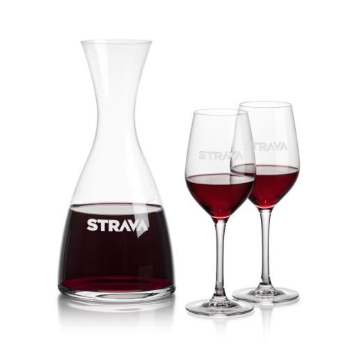 Corporate Gifts - Barware - Carafes - Barham Carafe & Lethbridge Wine