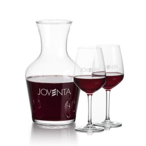 Corporate Gifts - Barware - Carafes - Summit Carafe & Mandelay Wine Set