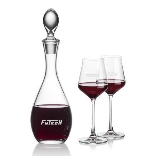 Corporate Gifts - Barware - Carafes - Malvern Decanter & Bretton Wine