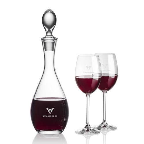 Corporate Gifts - Barware - Carafes - Malvern Decanter & Naples Wine