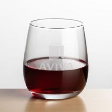 Crestview Stemless Wine - Deep Etch - Stemless