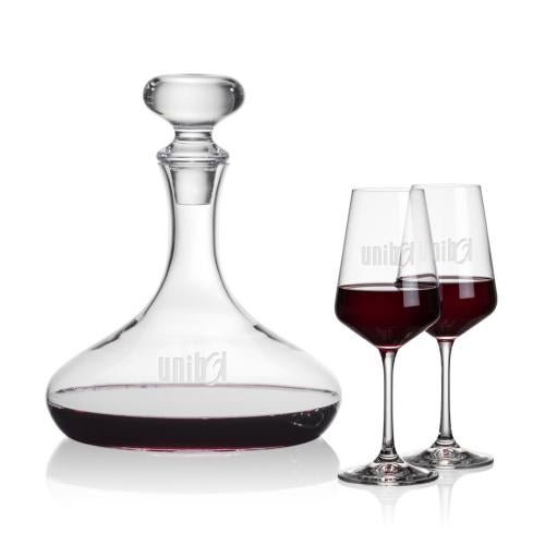 Corporate Gifts - Barware - Carafes - Stratford Decanter & Cannes Wine