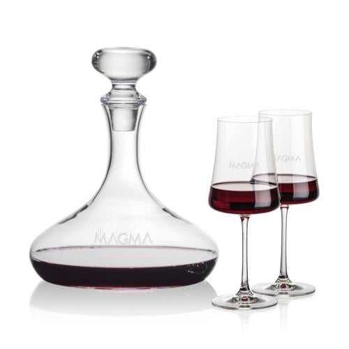 Corporate Gifts - Barware - Carafes - Stratford Decanter & Dakota Wine