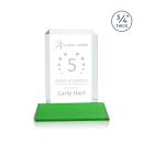 Dalton Green on Newhaven Rectangle Crystal Award