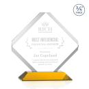 Toulon Amber Diamond Crystal Award