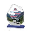 Durham Full Color Polygon Crystal Award