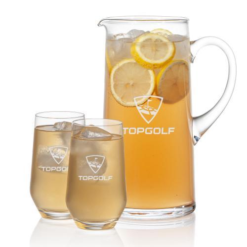 Corporate Gifts - Barware - Water Pitchers - Rexdale Pitcher & Bexley Beverage Set