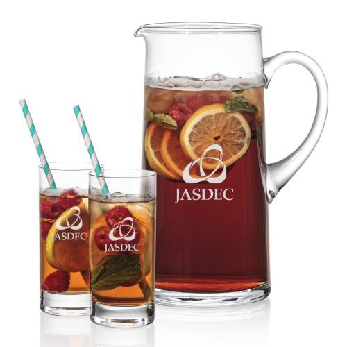 Corporate Gifts - Barware - Water Pitchers - Rexdale Pitcher & Dresden Beverage Set