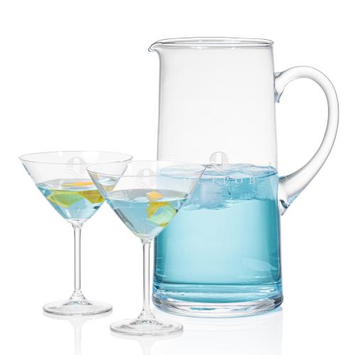 Corporate Gifts - Barware - Water Pitchers - Rexdale Pitcher & Coleford Cocktail Set