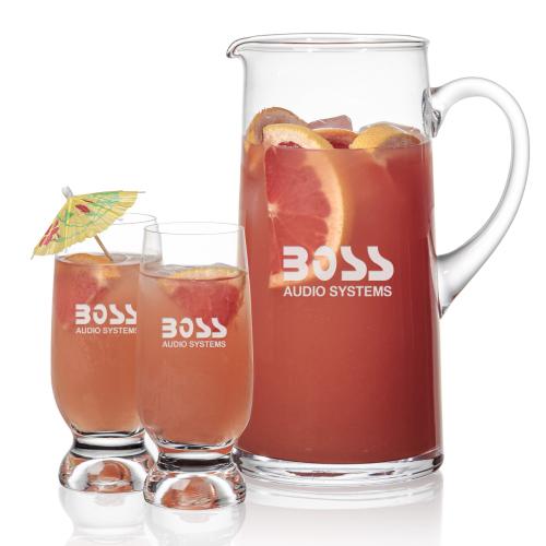 Corporate Gifts - Barware - Water Pitchers - Rexdale Pitcher & Marland Cocktail Set
