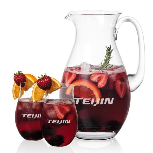 Corporate Gifts - Barware - Water Pitchers - St Tropez Pitcher & Avondale Beverage