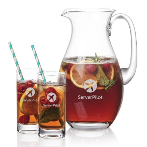 Corporate Gifts - Barware - Water Pitchers - St Tropez Pitcher & Dresden Beverage