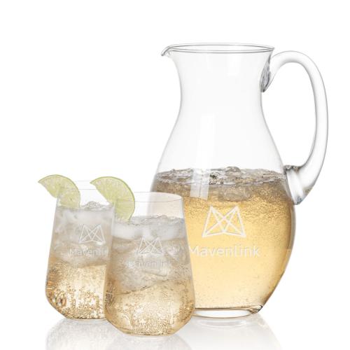 Corporate Gifts - Barware - Water Pitchers - Charleston Pitcher & Breckland Beverage