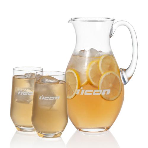 Corporate Gifts - Barware - Water Pitchers - Charleston Pitcher & Bexley Beverage