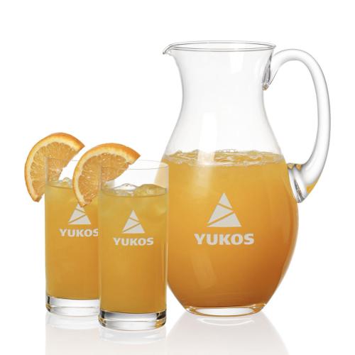 Corporate Gifts - Barware - Water Pitchers - Charleston Pitcher & Franca Beverage