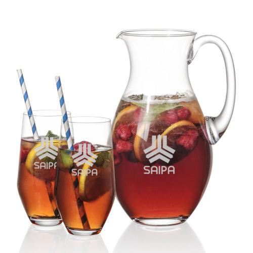Corporate Gifts - Barware - Water Pitchers - Charleston Pitcher & Graydon Beverage