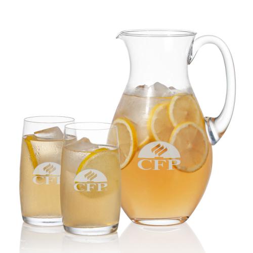 Corporate Gifts - Barware - Water Pitchers - Charleston Pitcher & Valemount Beverage