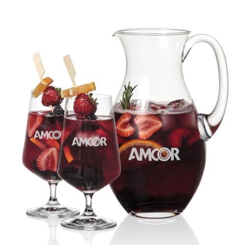 Corporate Gifts - Barware - Water Pitchers - Charleston Pitcher & Breckland Cocktail