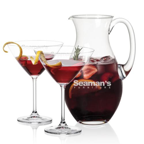 Corporate Gifts - Barware - Water Pitchers - Charleston Pitcher & Coleford Cocktail Set