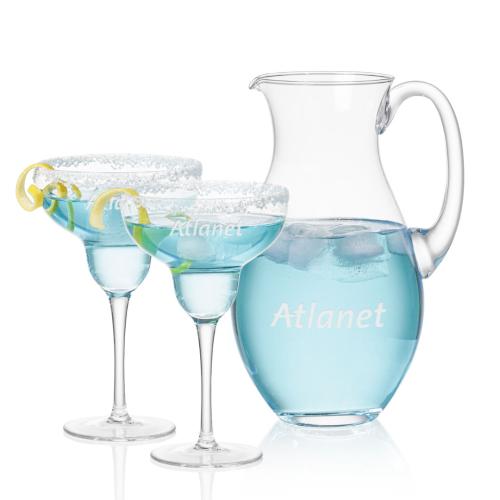 Corporate Gifts - Barware - Water Pitchers - Charleston Pitcher & St Tropez Cocktail