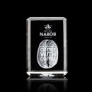 Fulton 3D Square / Cube Crystal Award