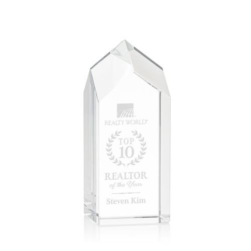 Awards and Trophies - Crystal Awards - Clarington Tower Towers Crystal Award