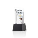 Easton Full Color Black on Base Towers Crystal Award