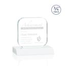 App White Square / Cube Crystal Award