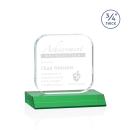 App Green Square / Cube Crystal Award