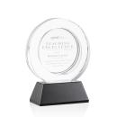 Templeton Black on Base Circle Crystal Award