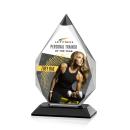 Granville Full Color Black Peaks Crystal Award